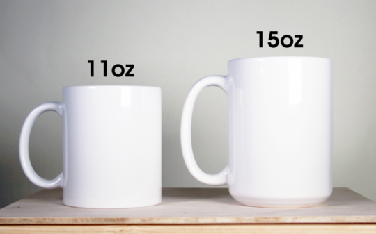 11oz-15oz Mug Comparison