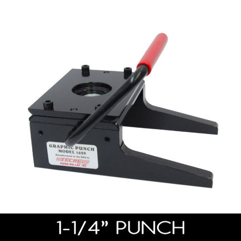 1-1/4 inch button graphic paper punch cutter