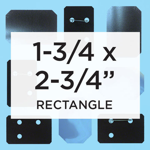 Parts & Supplies For 1-3/4" x 2-3/4" Rectangular Button Maker