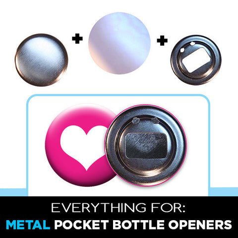 2.25 inch metal pocket bottle opener supplies