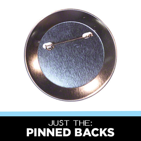 2.5 inch pinned backs