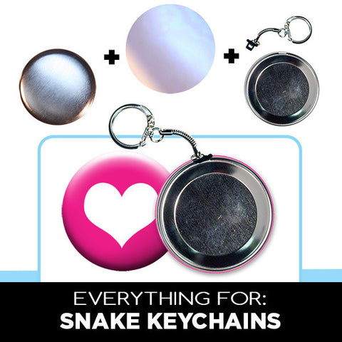 2.5 inch snake keychain parts
