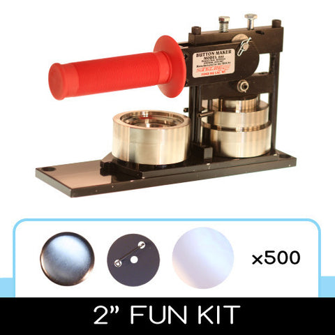 2" Standard Button Maker Machines and Start Up Kits