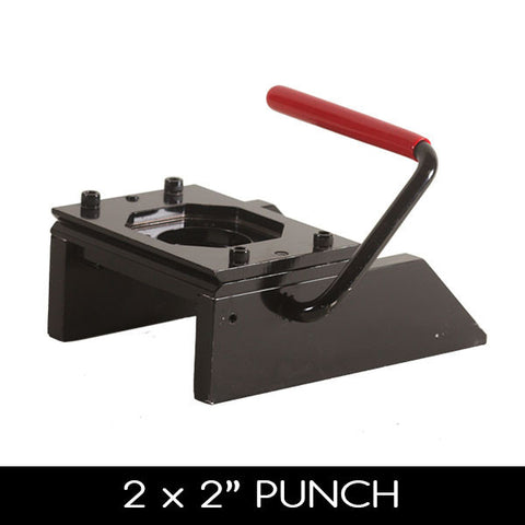 2 x 2 inch square button maker punch
