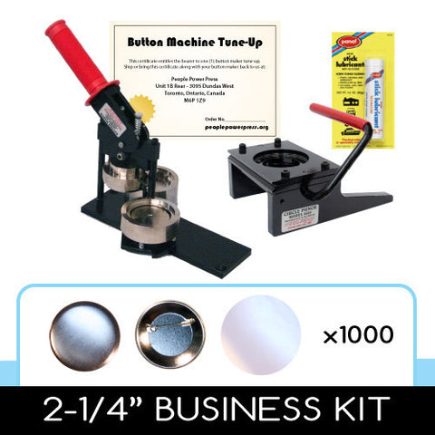 2.25" Tecre Button Business Kit
