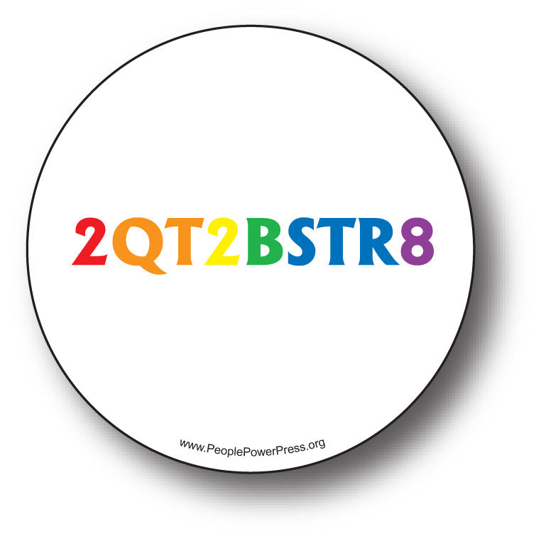 2QT2BSTR8 - Queer Button