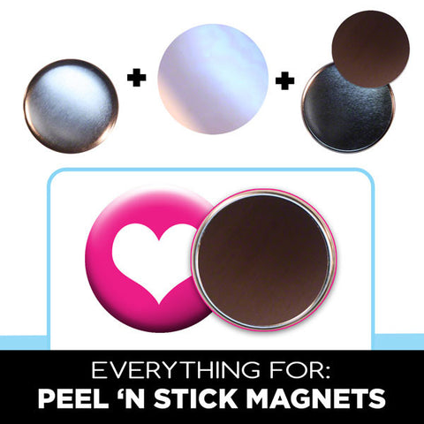 3 inch peel n stick magnets supplies