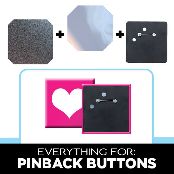 Parts & Supplies for Standard 3 x 3” Square Button Makers