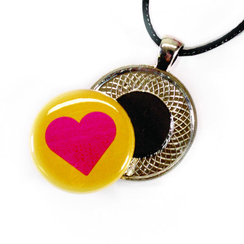 Magnetic Button Necklaces by BijouClic