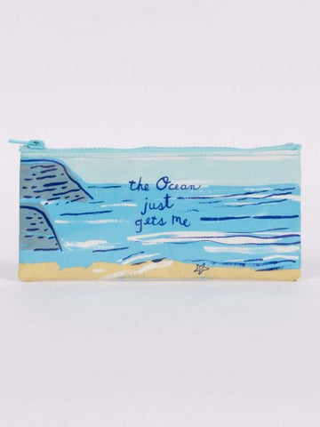 Blue Q Ocean-Themed Pencil Case