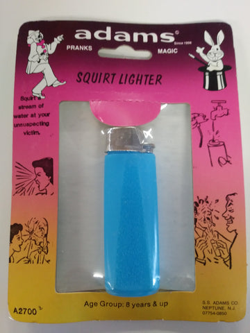 Trick Lighter that Squirts Water in Blue
