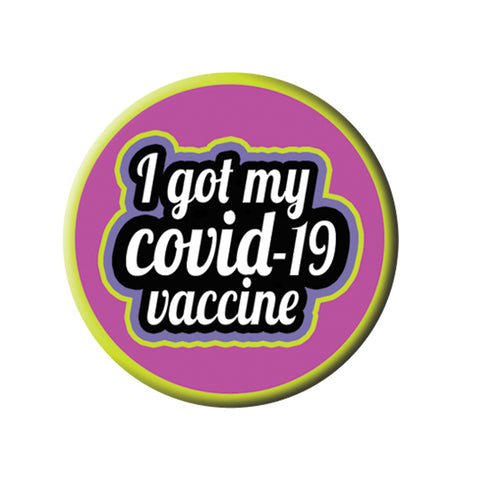 Covid-19 vaccine button