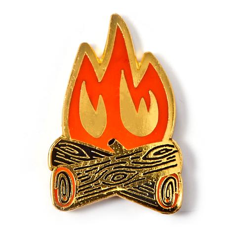 Campfire Enamel Pin