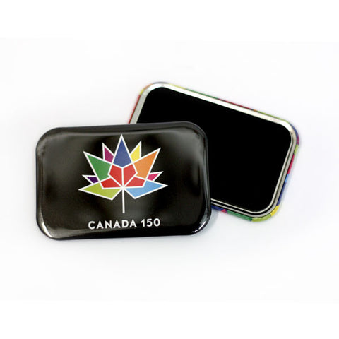 Official Canada 150 logo magnet black