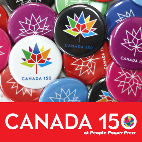 Canada 150 Official Logo 1.25" Buttons