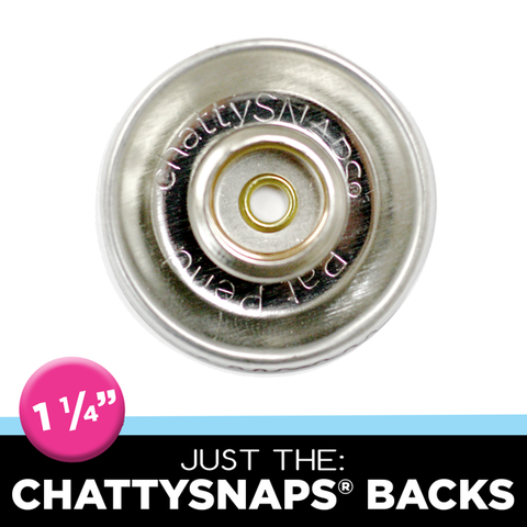 Just the Backs for 1-1/4" ChattySnaps®