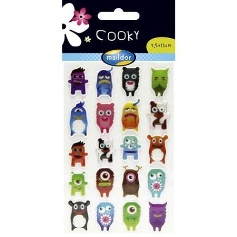Cooky-Domed-Stickers-Creatures