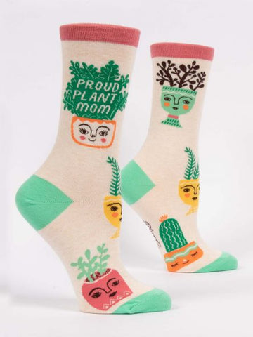 Gift Crew Socks Proud Plant Mom 
