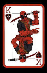 Deadpool Playing Card