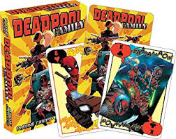 Deadpool Family Aquarius Playing Cards