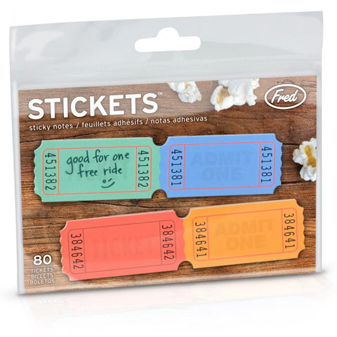 FRED Stickets Ticket sticky notes