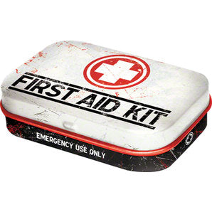 Nostalgic Art: First Aid Kit Metal Tin with mints