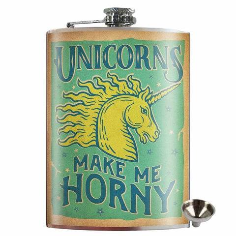 Trixie & Milo Stainless Steel Flask with Cool Designs