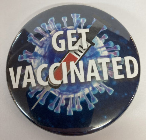 Get vaccinated against covid badge