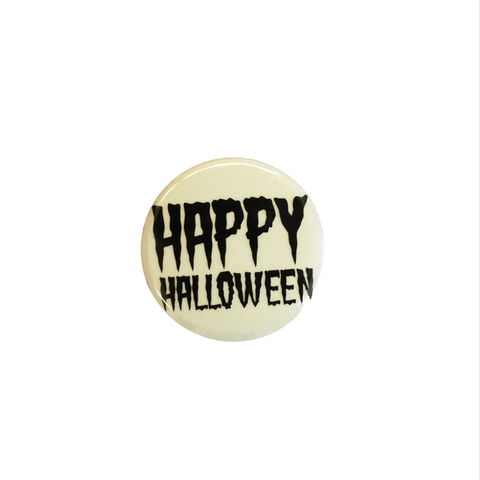 Spooky Glow-In-The-Dark Buttons Happy Halloween