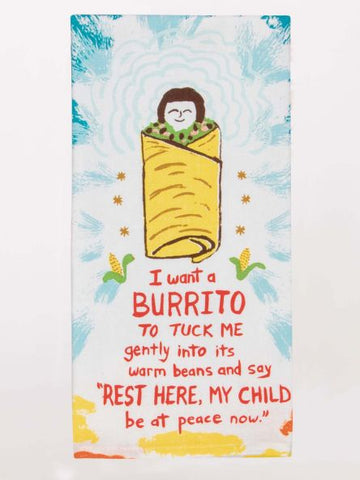 Burrito dish towel, t-towel