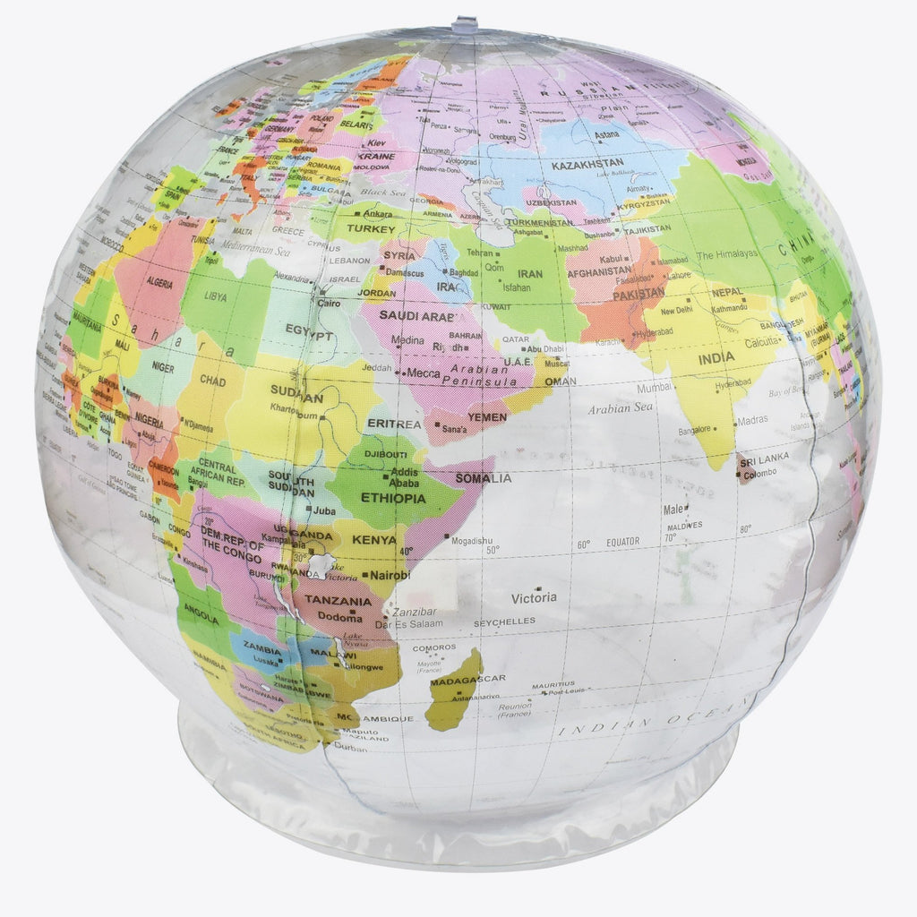 Inflatable Globe 26 cm diameter