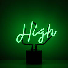Awesome Neon High Sign for Table Tops