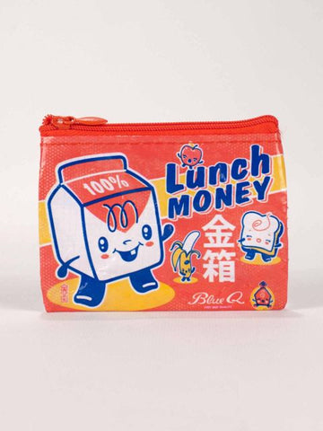 Fun for "back to school" kids, "Lunch Money" coin purse