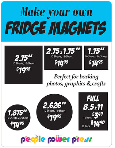 Make your own fridge magnets