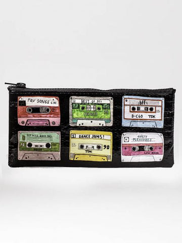 Pencil Case with Mixed Tapes Theme