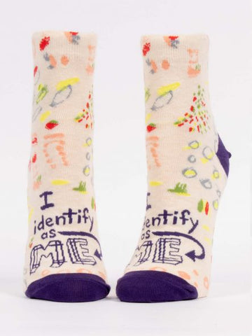 Cozy Women's Ankle Socks I Identify As Me