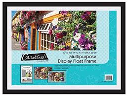 Puzzle display floating frame