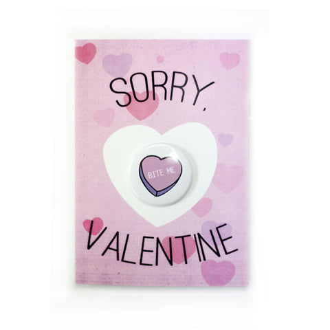 Rude Valentine's Card "Bite Me"