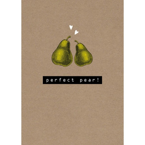 Rock On! Perfect Pear Love Card