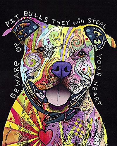 BEWARE OF PIT BULLS THEY WILL STEAL YOUR HEART by DEAN RUSSO