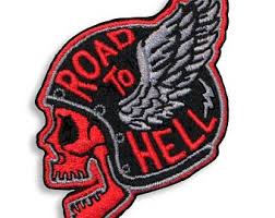 Trixie & Milo, Road to Hell Iron-On Patch