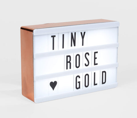 Have your own My Cinema Lightbox sign for expressive moods