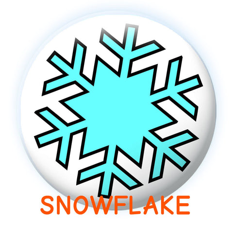 Snowy Faces Dry Erase Magnets
