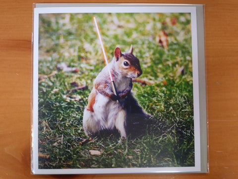 Star Wars Squirrel Occasion Card