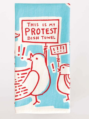 activist dish towel 