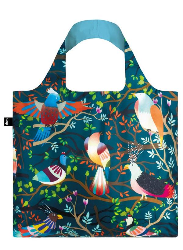 Colourful Birds Themed Fashion Tote Bag