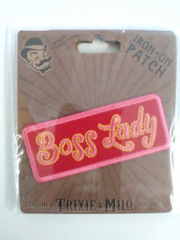Boss Lady Iron-On Patch