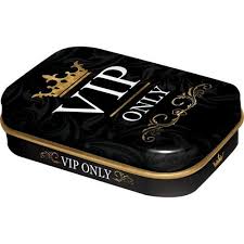 VIP only coin or money tin