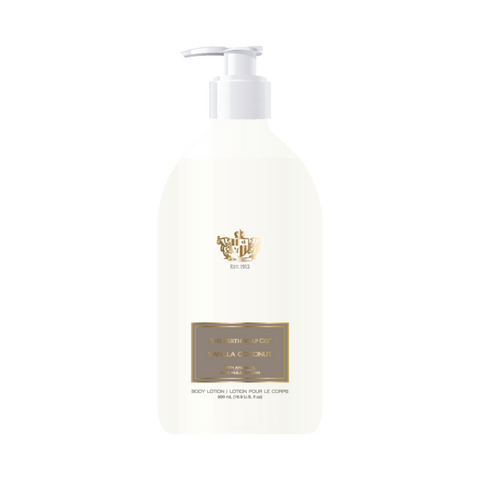 Perth Soap Co. Vanilla Coconut Body Lotion, Luxurious and Gentle with Argan Oil