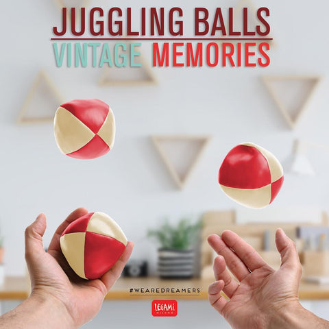 Learn how to Juggle with Vintage Memories Juggling Balls